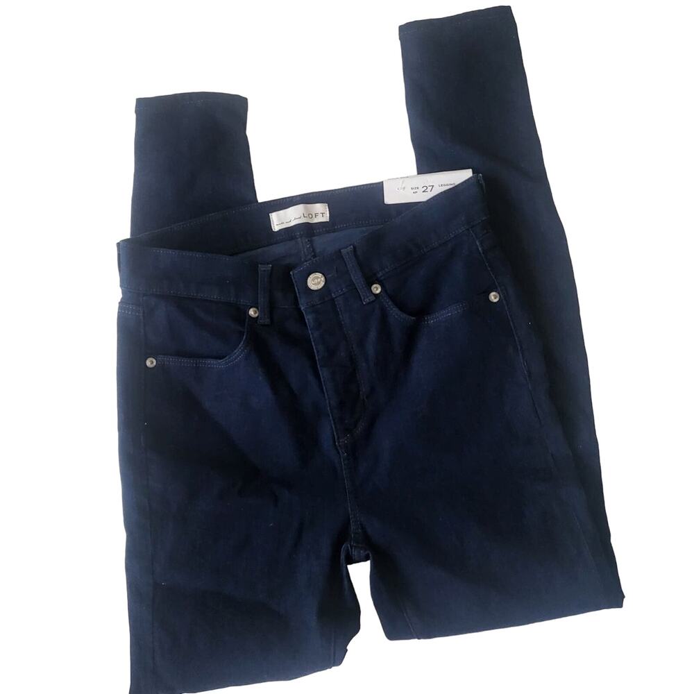 New Loft denim leggings size 4 / 27